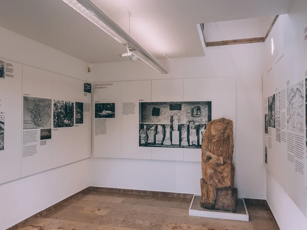 Ausstellungsräume im Archäologischen Park Kellmünz