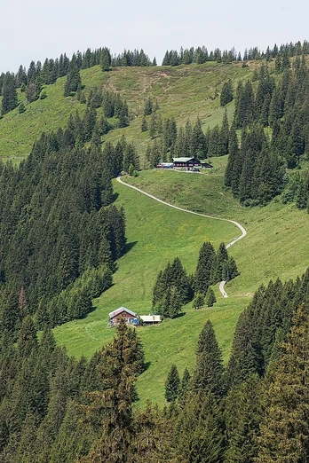 Alpe Hinteregg und Berghaus Schwaben