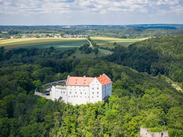 Schloss Rosenburg oberhalb Riedenburg
