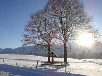 Wegkreuz am Ortseingang in Bolsterlang