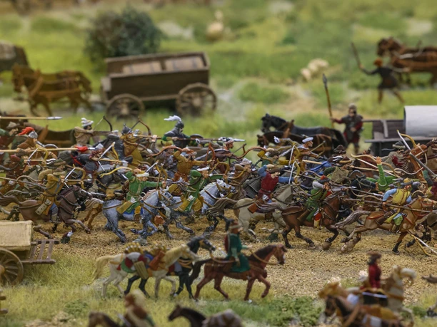 955, Infopavillon, Schlacht auf dem Lechfeld