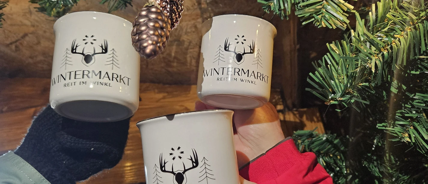 Wintermarkt Glühweintassen Wintermarkt Glühweintassen