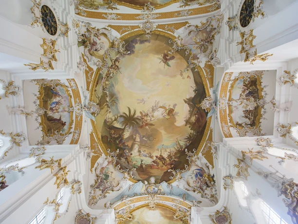 Deckenfresko der Roggenburger Klosterkirche