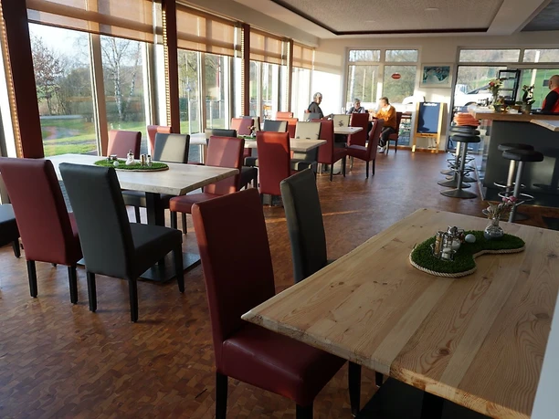 Gastraum im Golfclub Ansbach