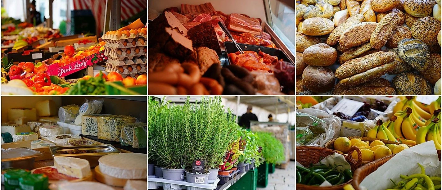 Wochenmarkt-Kollage Hauzenberg