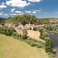 Kallmünz mit Burgruine