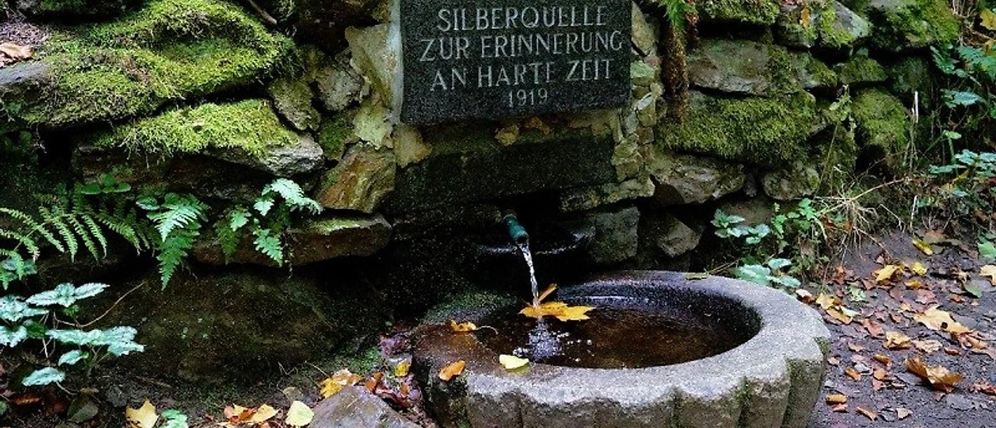 1919 gefasste Silberquelle am Morgensternschacht