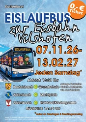 Plakat Eislaufbus 2026-2027