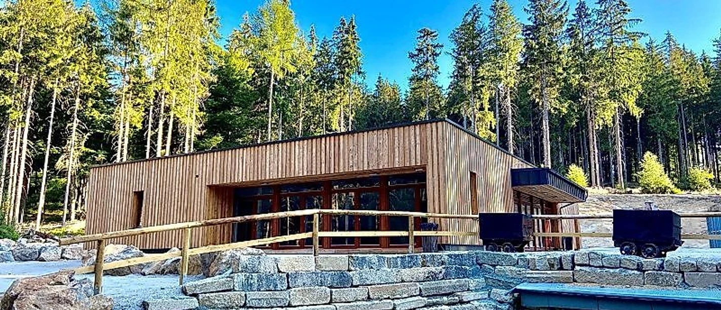 Besucherbergwerk "Gleissinger Fels" - Eingangsbereich