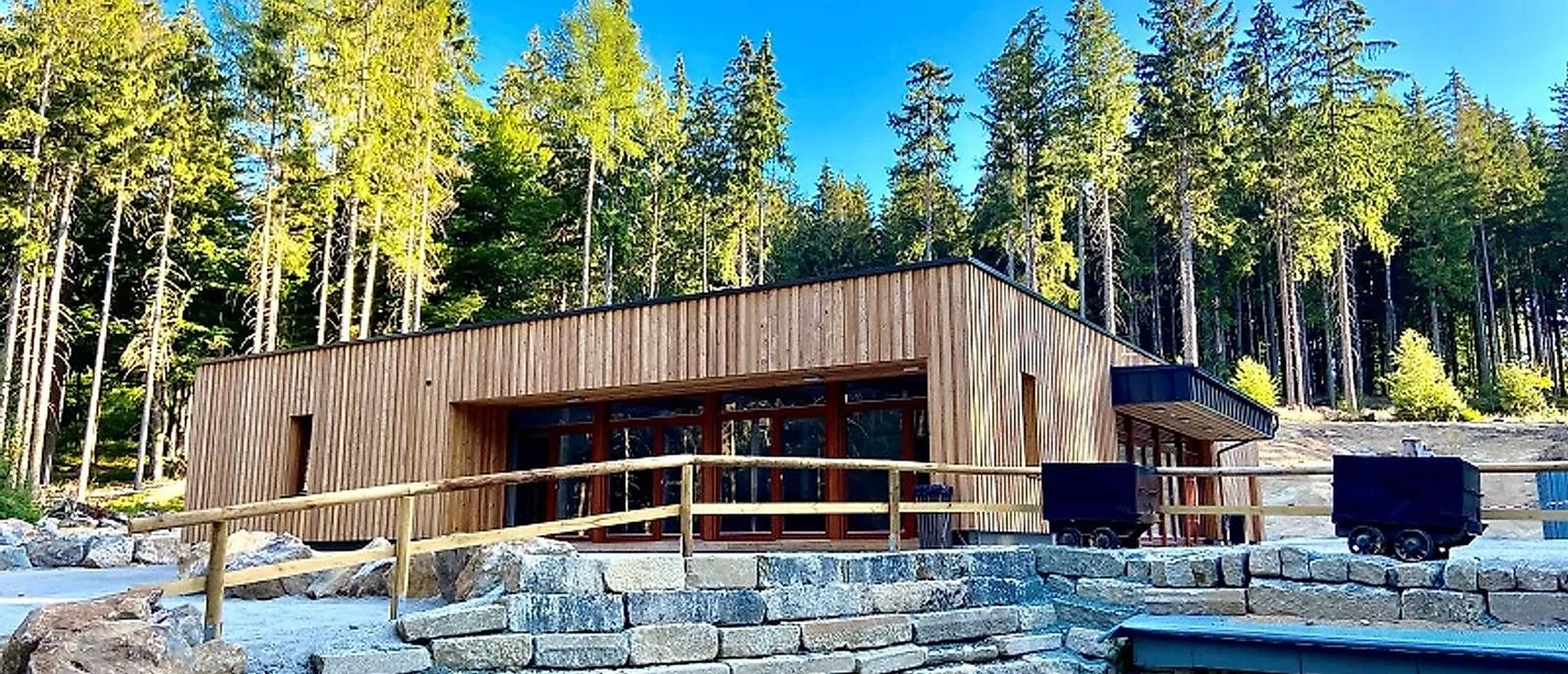 Besucherbergwerk "Gleissinger Fels" - Eingangsbereich