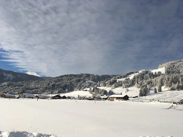 Winterlicher Blick nach Sonderdorf