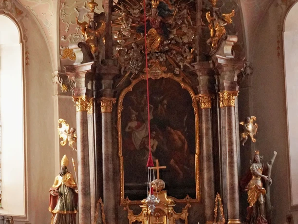Rennertshofen St. Johannes der Täufer Altar