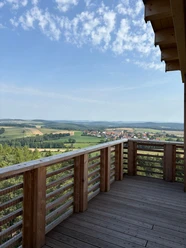 Aussicht vom Hirschbergturm