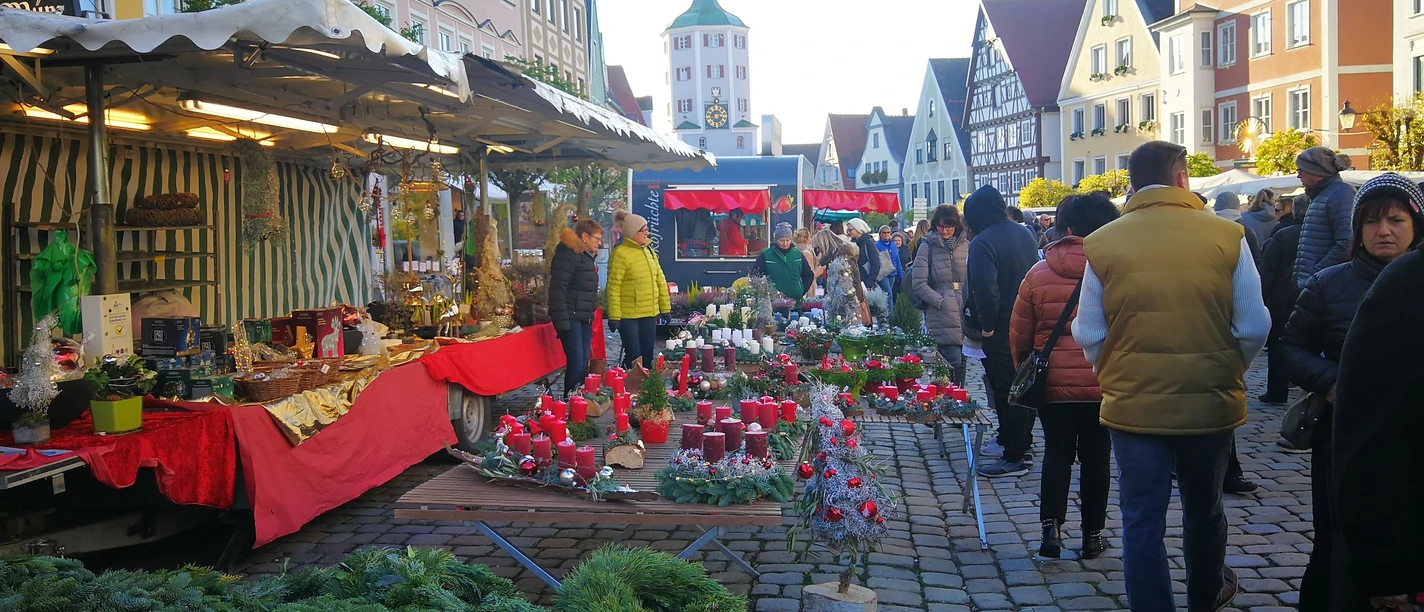 Kathreinmarkt in Günzburg.