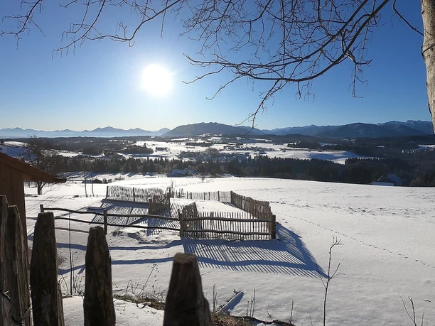 Blick RichtungSüden von der Schönegger Käsealm