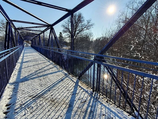 Blaue Brücke Loisach