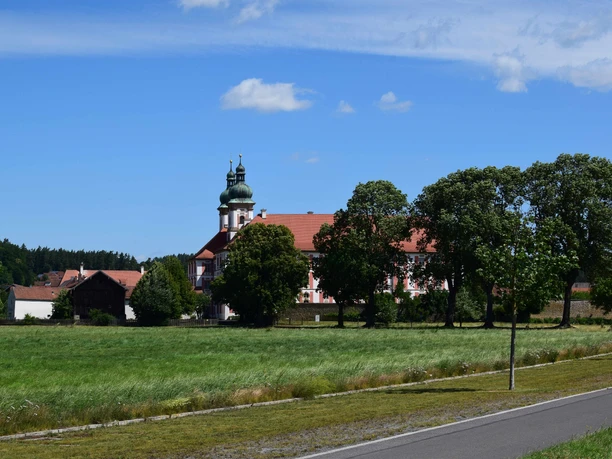 Blick auf Klosterdorf Speinshart