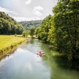 Kanufahren auf der Wiesent