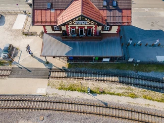 Der Bahnhof in Gmund