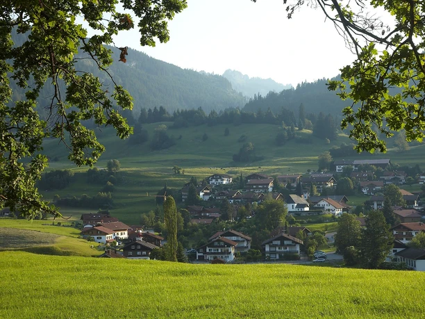 Blick auf Obermaiselstein