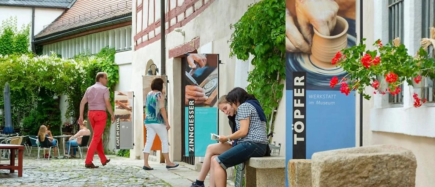 Fichtelgebirgsmuseum Wunsiedel - Vorplatz