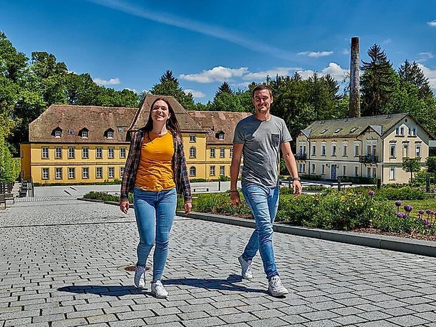 Schlossterrassen in Bad Alexandersbad
