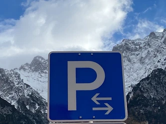 Parkplatzschild