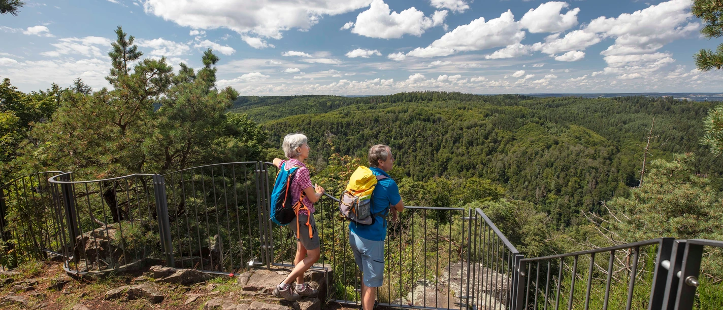 Aussichtspunkt Peilstein im Regental