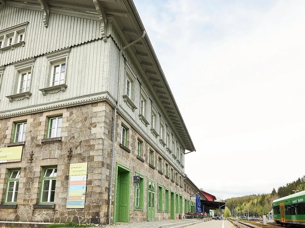 Grenzbahnhof Bayerisch Eisenstein Bild 2