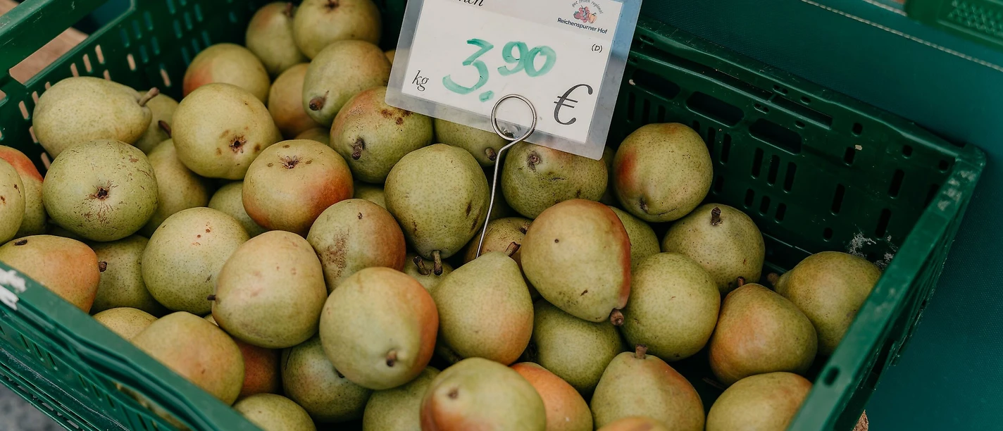 Äpfel vom Markt