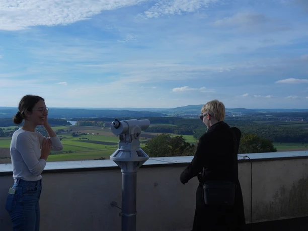 Heidenheim Burg Hohentruedingen Ausssichtspunkt