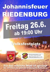 Plakat Johannisfeuer 2026