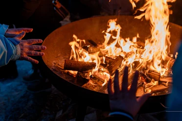 Christkindlmarkt Gars Feuerstelle