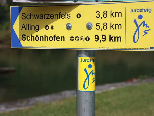 Markierung Jurasteig