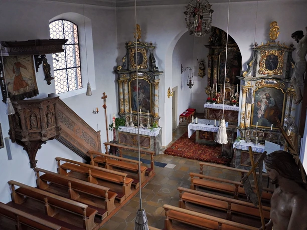 Adelschlag St. Johannes der Täufer Biesenhard Innenraum