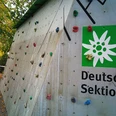 Boulderwand im Hofgarten