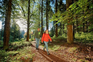 Wanderer im Fichtelgebirge