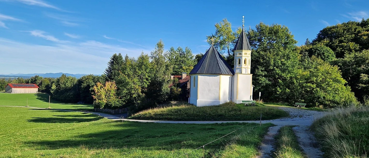 Blick auf Sankt Michael Kapelle