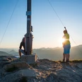 Gipfelkreuz am Riedberger Horn