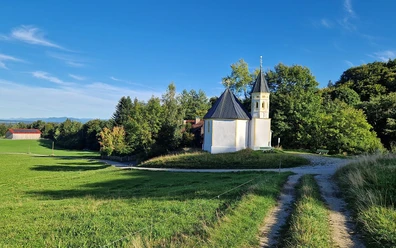 Blick auf Sankt Michael Kapelle