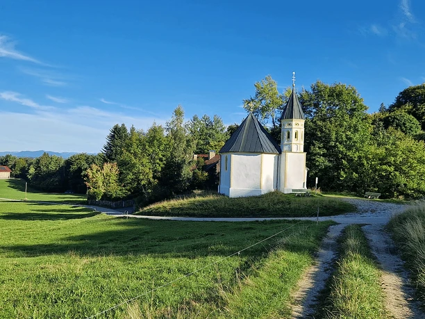 Blick auf Sankt Michael Kapelle