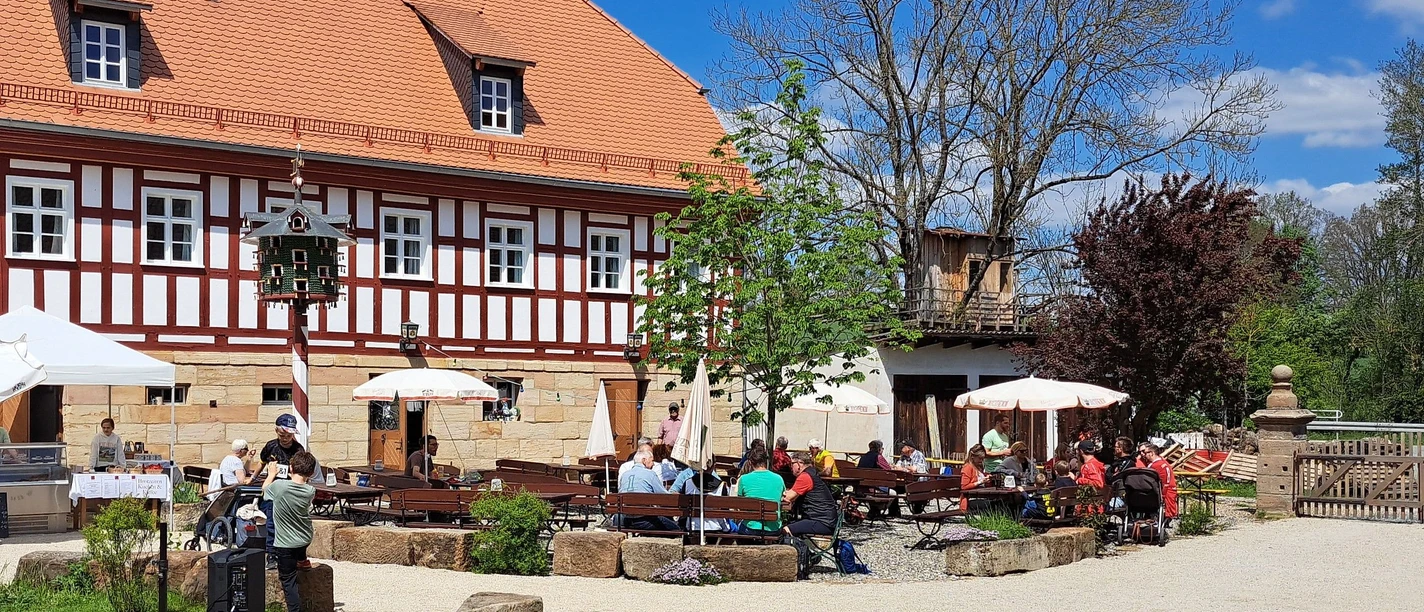 Biergarten auf dem Ochsenhof