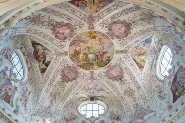 Deckengemälde der Klosterkirche Notre Dame