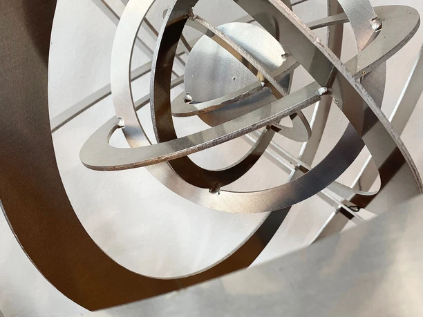 Tomitaro Nachi: Objekt Raum 1/10, Aluminium, o.J.