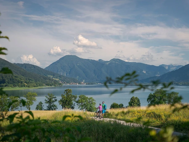 Blick auf den Tegernsee