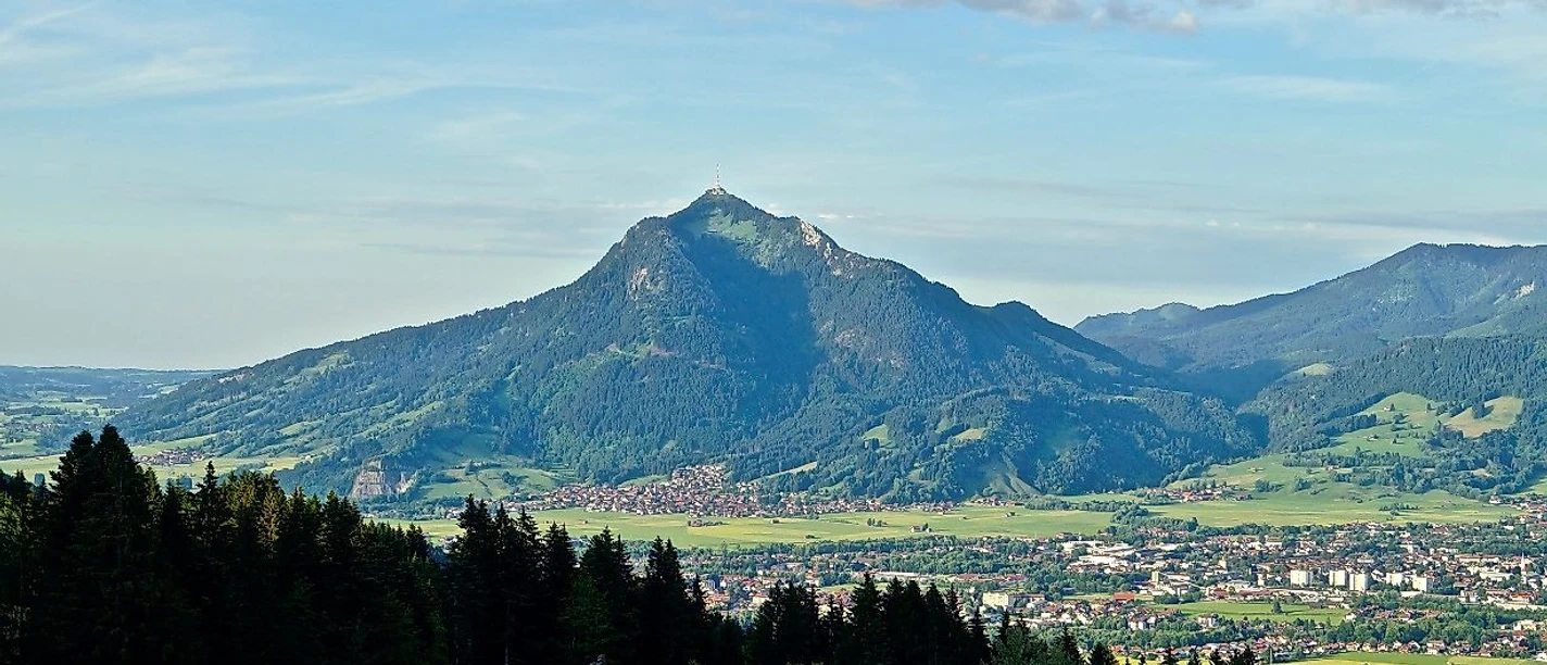 Blick auf den Grünten