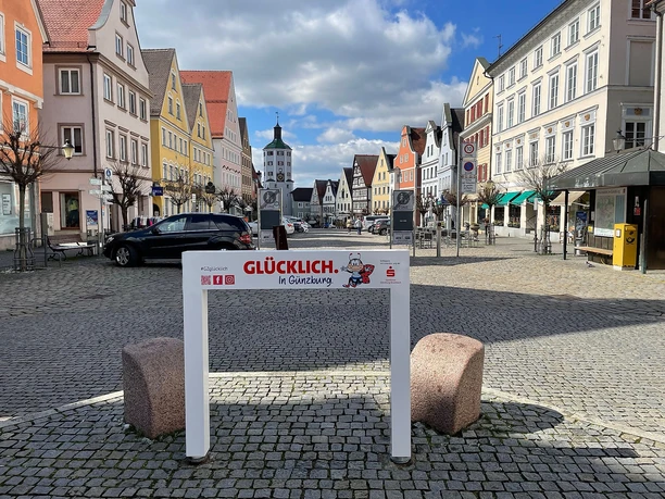 Foto- und Selfiepoint Marktplatz Günzburg