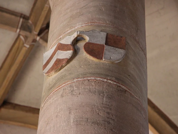 Sparnecker Wappen in der Weißdorfer Marienkirche