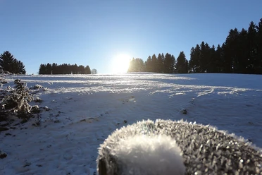 Winterwandern auf dem Milchweg