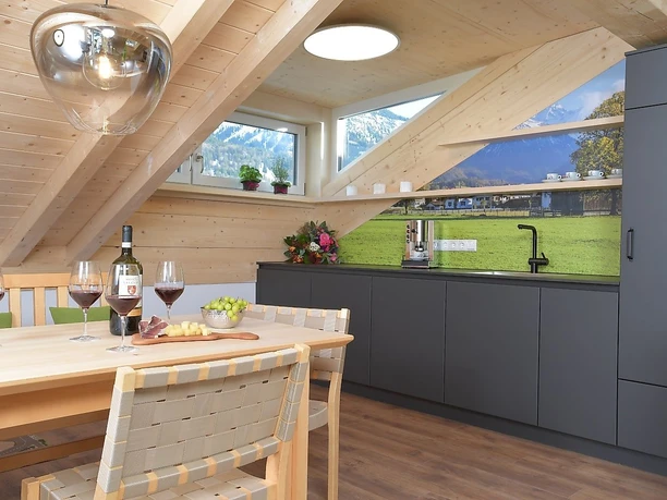 Kaffee-Küche im Wohn-Atelier